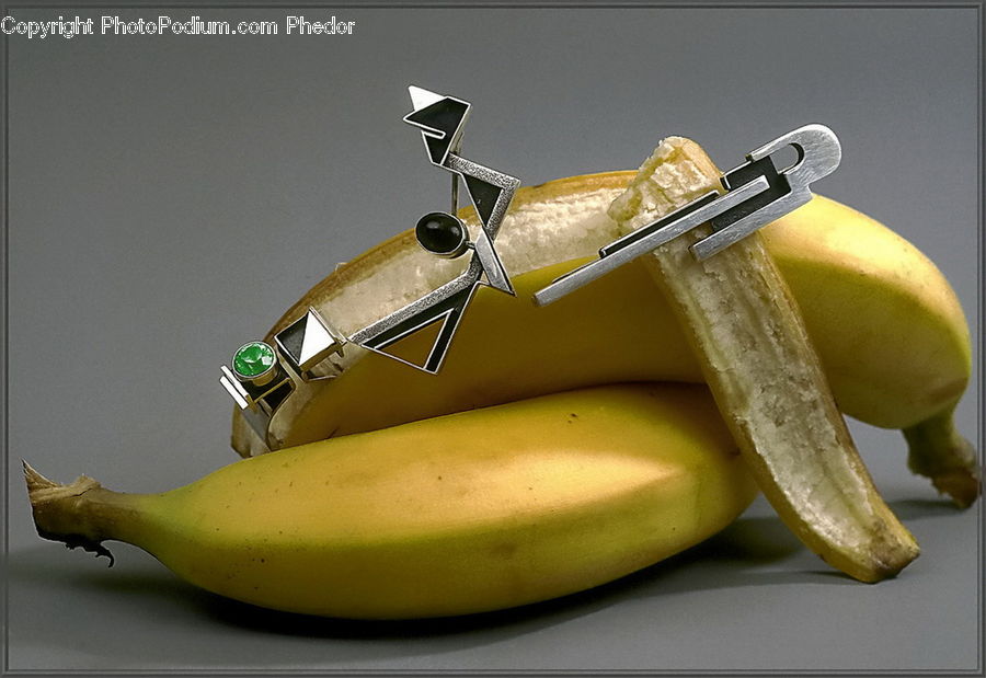 Banana, Fruit, Accessories