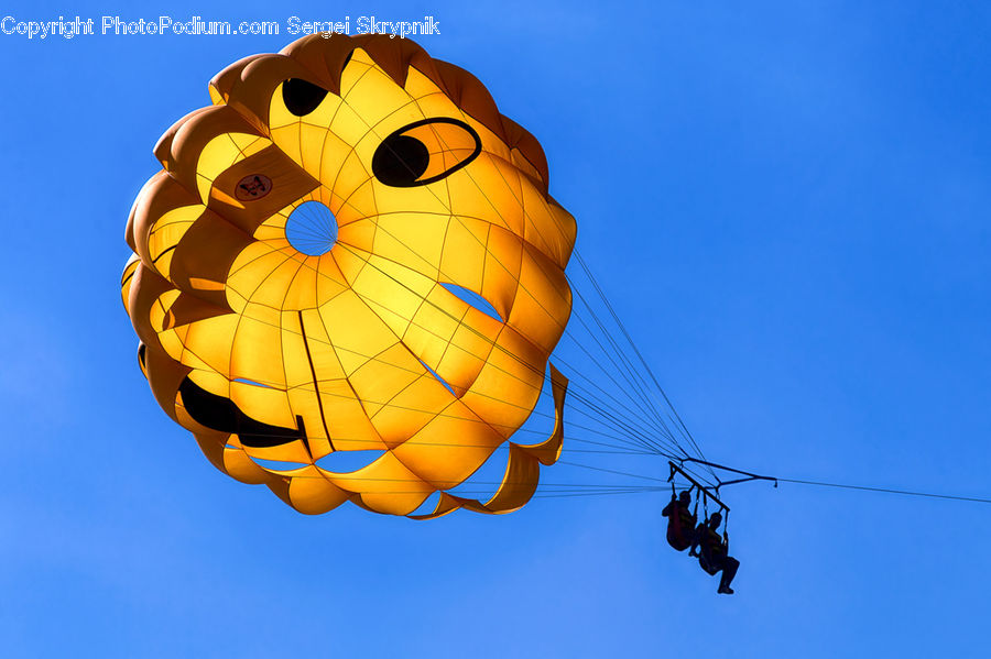 Adventure, Bungee, Rope, Parachute, Flight, Gliding, Hot Air Balloon