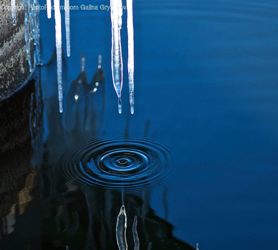 Outdoors, Water, Ripple, Nature, Ice
