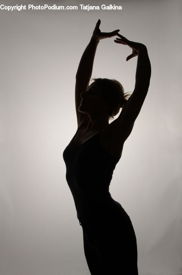 Silhouette, Dance, Dance Pose