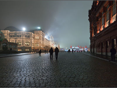туман в Москве
