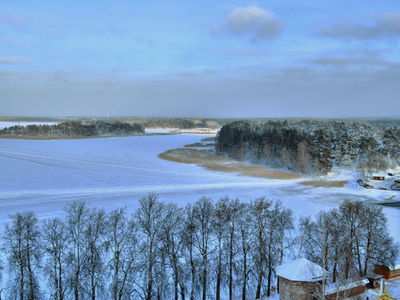 Зима на Селигере 