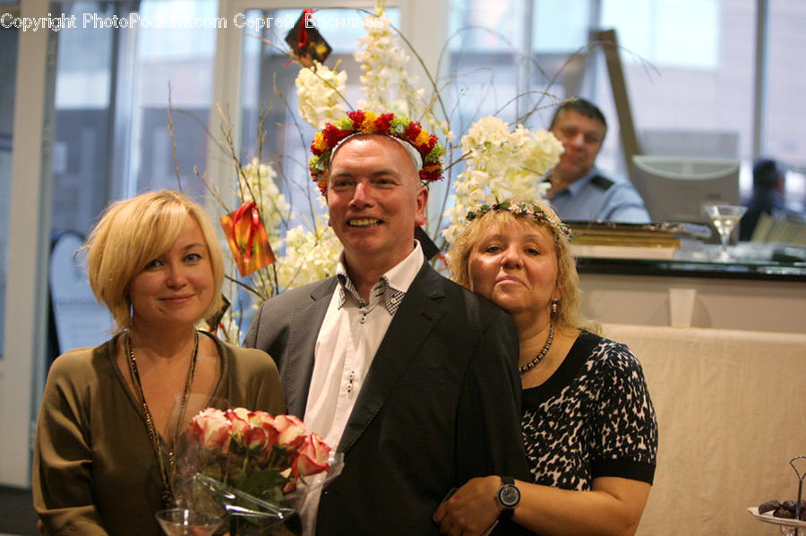 People, Person, Human, Plant, Potted Plant, Floral Design, Bridesmaid