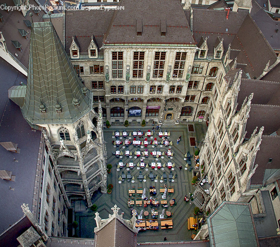 Building, Housing, Roof, Art, Gargoyle, Statue, City
