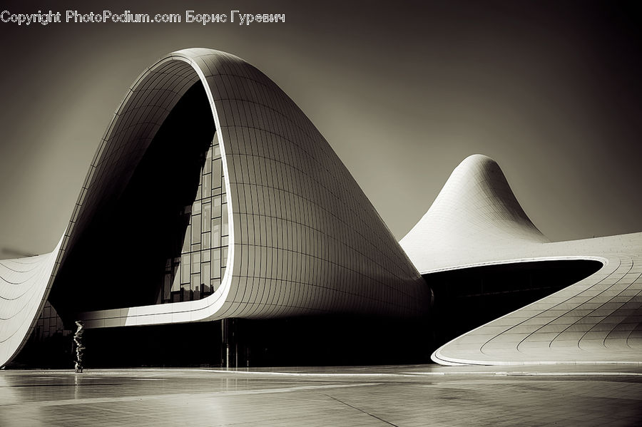 Auditorium, Architecture, Convention Center, Building, City, Downtown, Metropolis