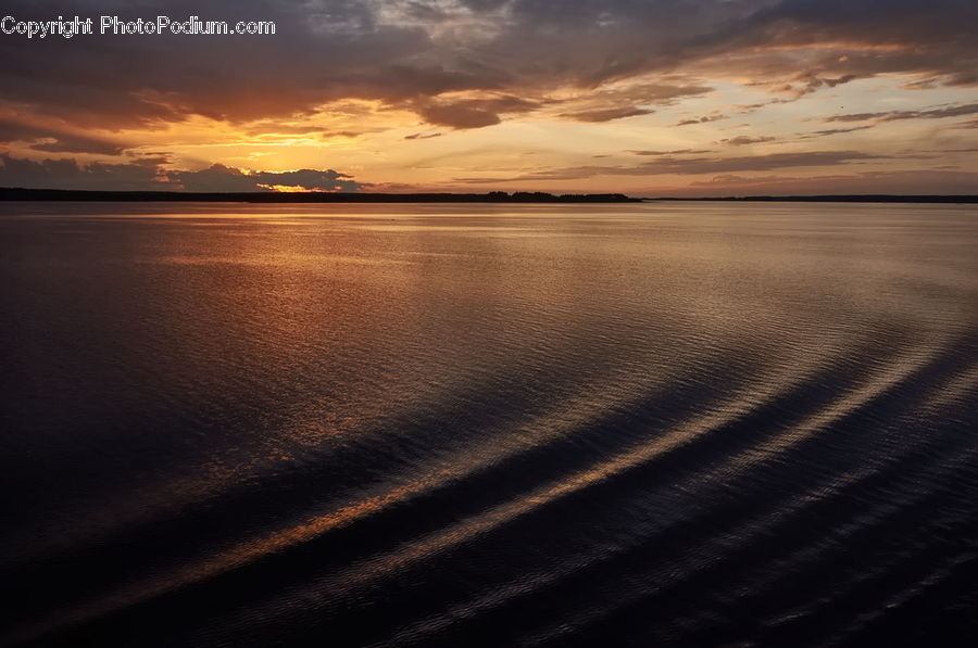 Beach, Coast, Outdoors, Sea, Water, Light, Dusk