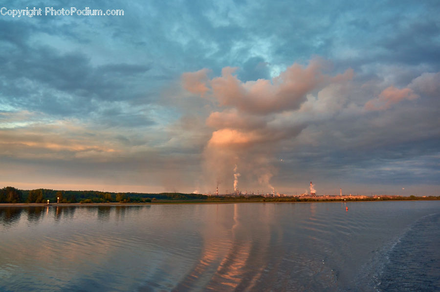 Azure Sky, Cloud, Outdoors, Sky, Cumulus
