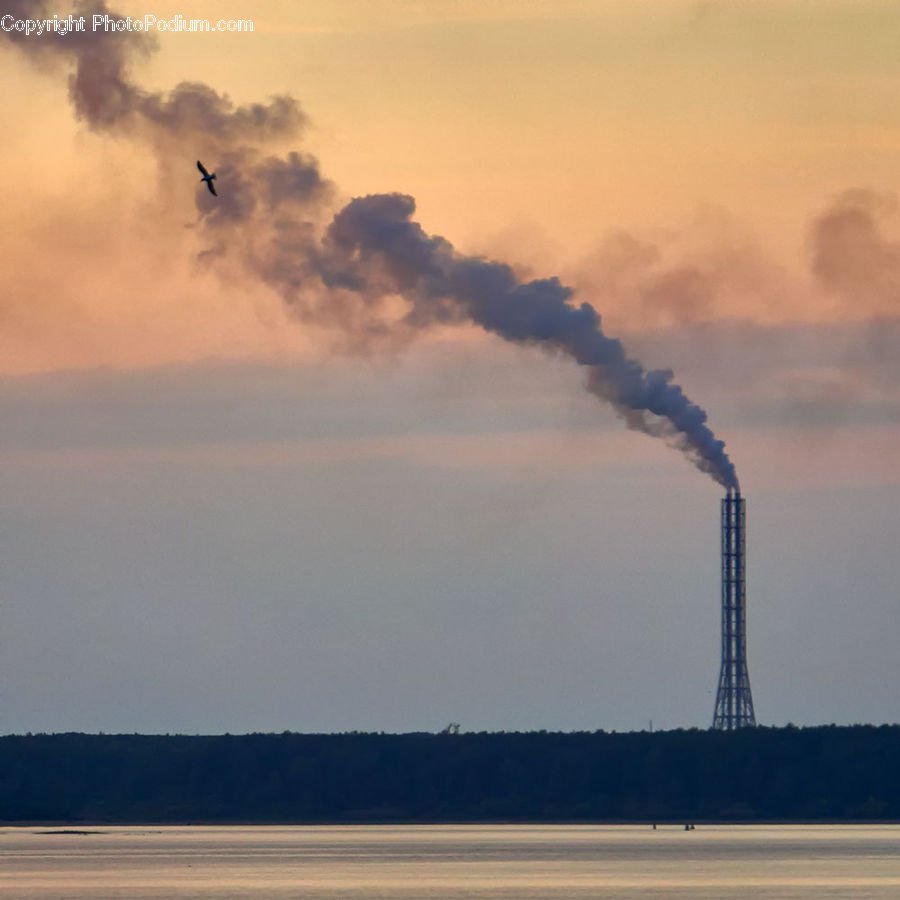 Azure Sky, Cloud, Outdoors, Sky, Fog, Pollution, Smog
