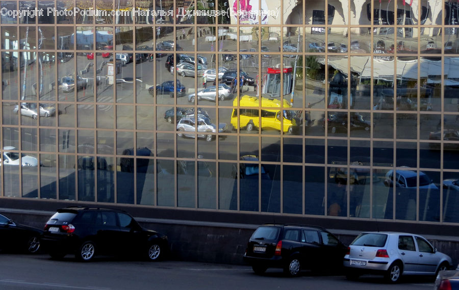 Automobile, Car, Vehicle, Parking, Parking Lot, Sedan, Construction