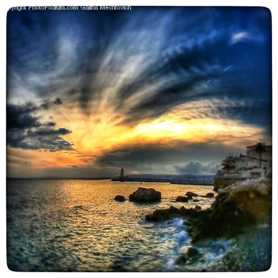 Azure Sky, Cloud, Outdoors, Sky, Sea, Water, Landscape