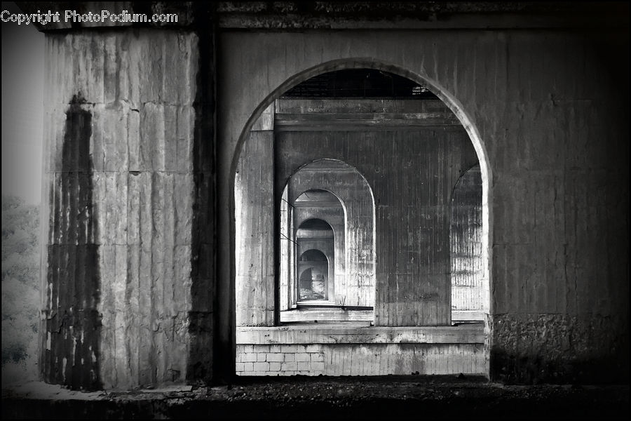 Arch, Fireplace, Hearth, Arched, Crypt
