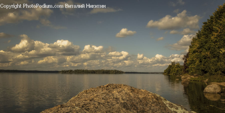 Cloud, Cumulus, Sky, Azure Sky, Outdoors, Landscape, Nature