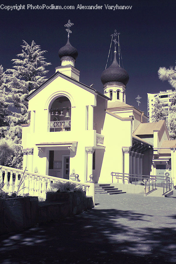 Architecture, Bell Tower, Clock Tower, Tower, Building, Housing, Villa