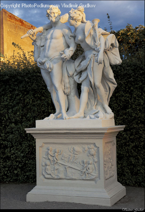 Art, Sculpture, Statue, People, Person, Human, Gargoyle
