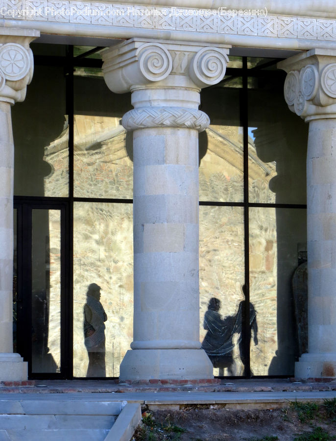 People, Person, Human, Column, Pillar, Drinking Fountain, Fountain