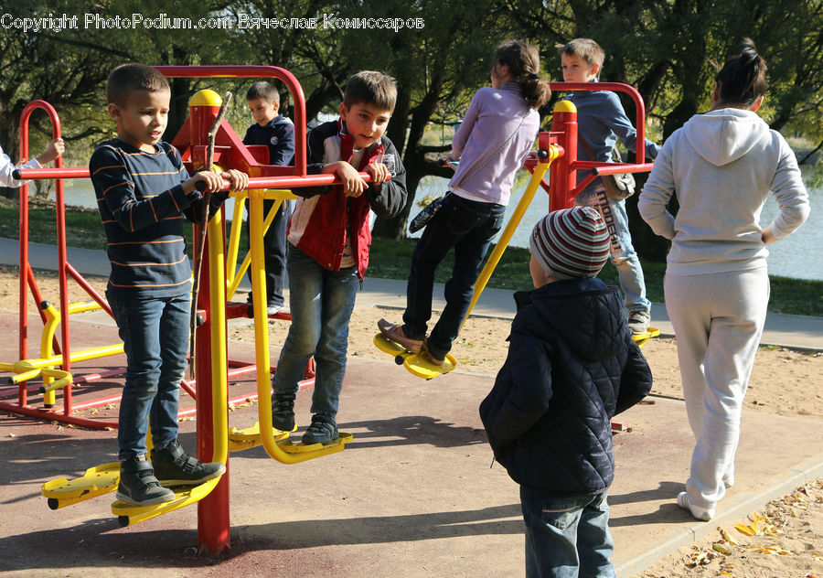 Human, People, Person, Playground, Boot, Footwear, Riding Boot