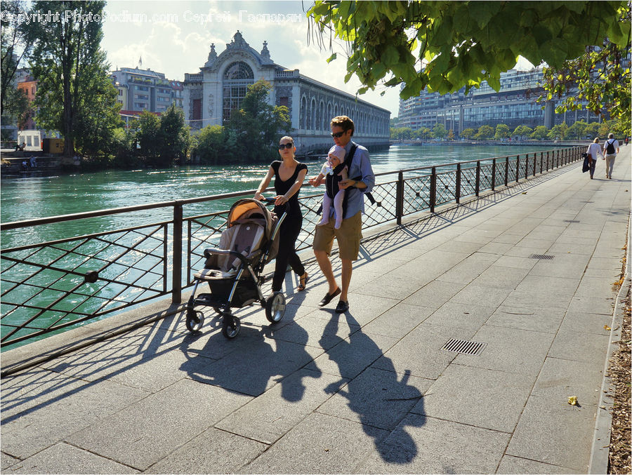 People, Person, Human, Stroller, Tourist, Bicycle, Bike