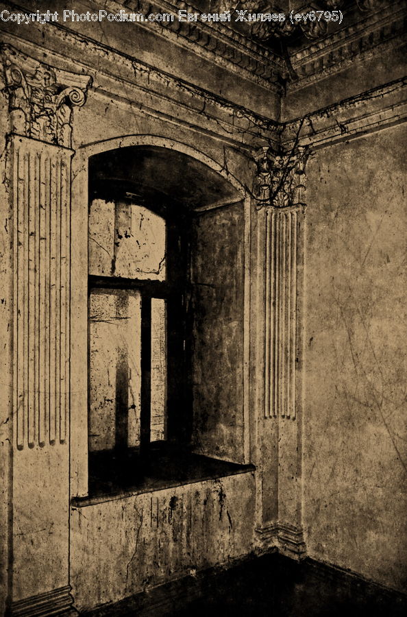 Crypt, Dungeon, Bunker, Building, Ruins