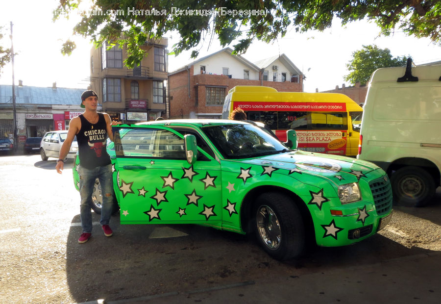 People, Person, Human, Automobile, Car, Vehicle, Downtown