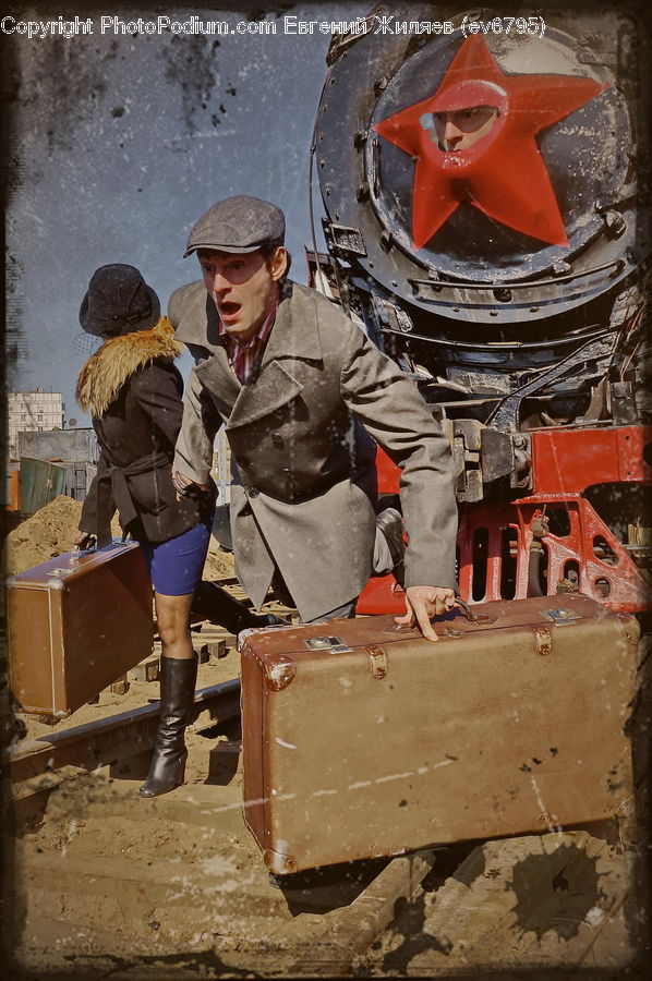 People, Person, Human, Boot, Shoe, Rust, Rubble