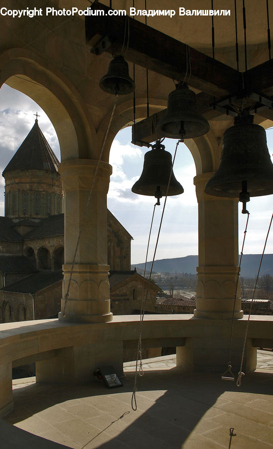People, Person, Human, Playground, Swing, Architecture, Bell Tower