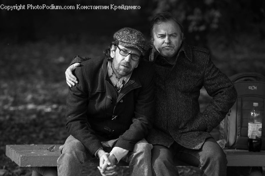 People, Person, Human, Portrait, Bench, Car