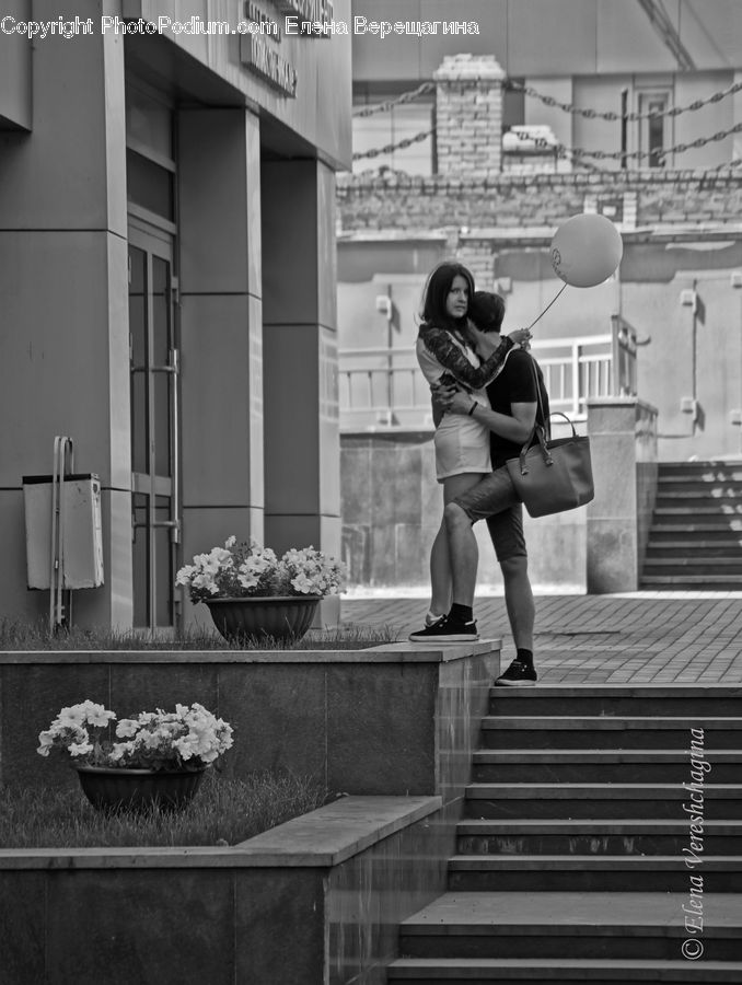 Human, People, Person, Bag, Pot, Pottery, Plant