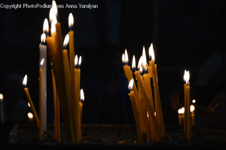 Candle, Fire, Flame, Birthday Cake, Cake, Dessert, Food