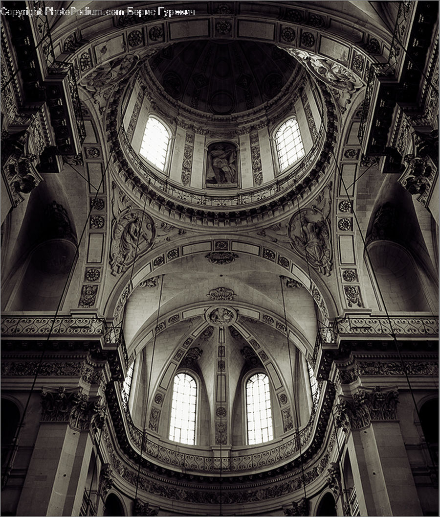Architecture, Cathedral, Church, Worship, Court, Banister, Handrail