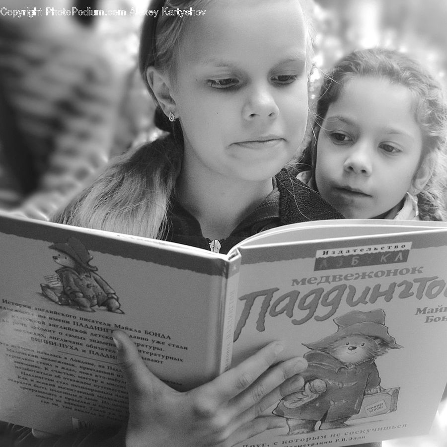 Reading, People, Person, Human, Portrait
