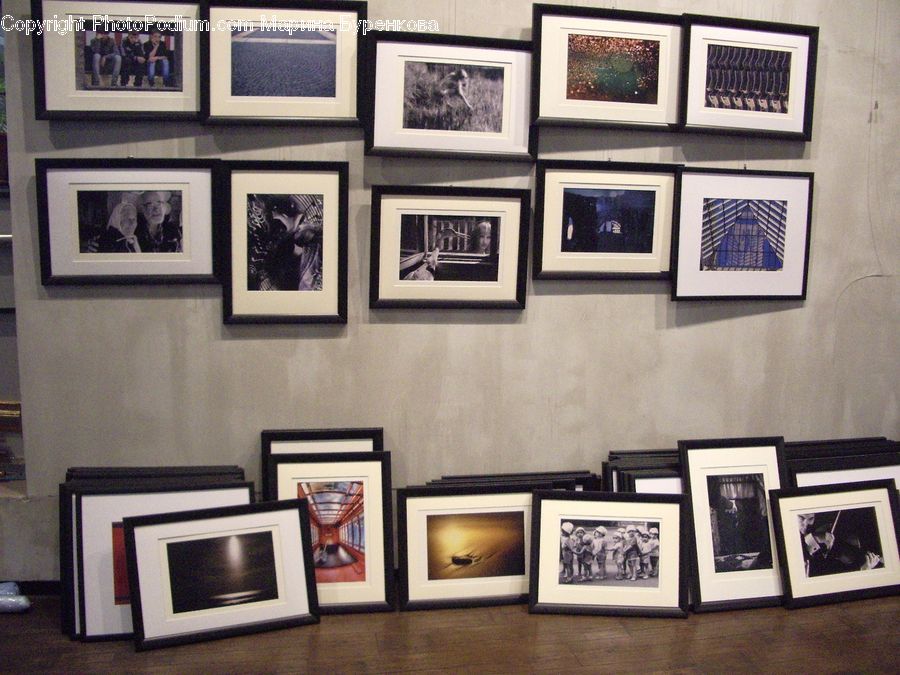 Collage, Poster, Art, Art Gallery, Painting, Hearth, Entertainment Center
