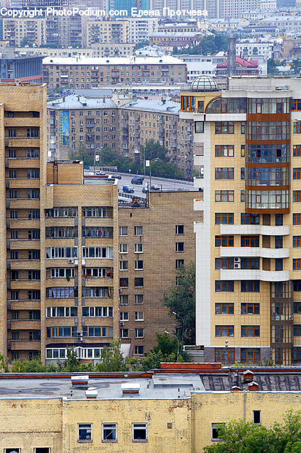 Apartment Building, Building, High Rise, Housing, City, Downtown, Urban