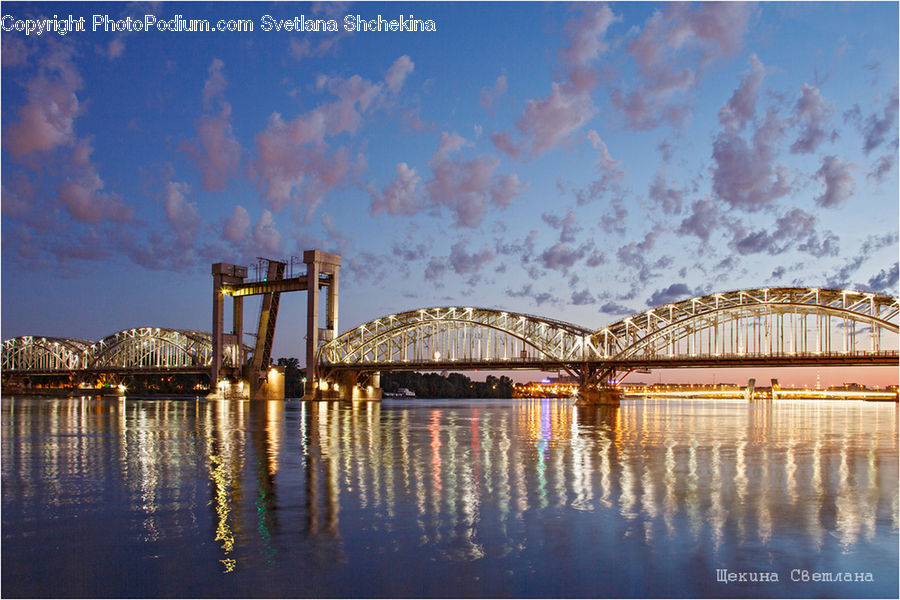 Bridge, Dock, Pier, Harbor, Port, Waterfront, City