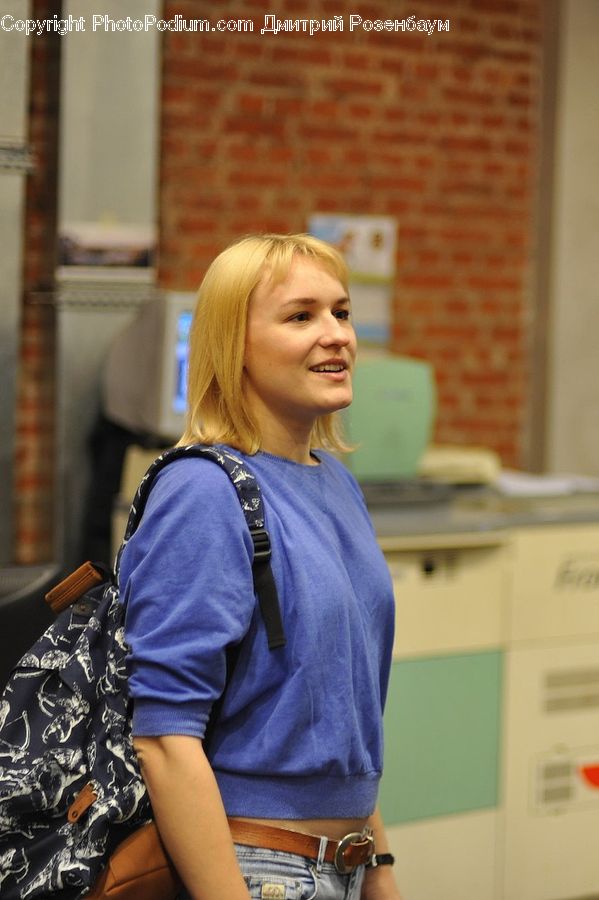 Human, People, Person, Shorts, Blonde, Female, Woman