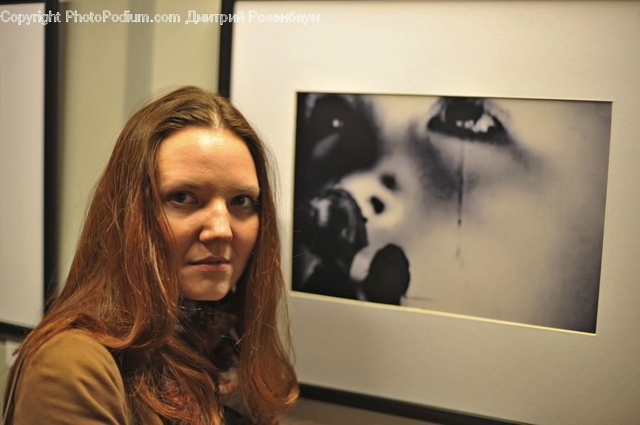 Art, Modern Art, Collage, Poster, Face