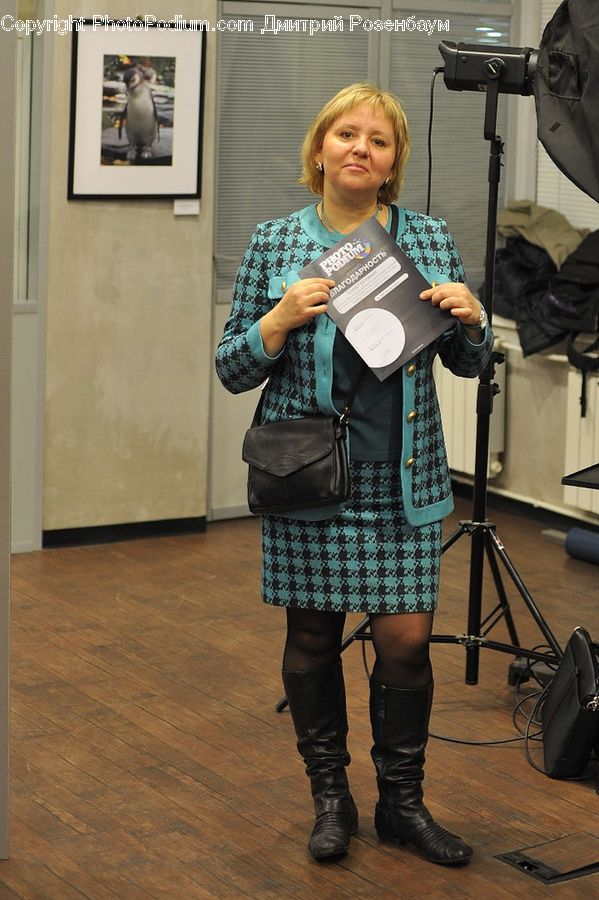 Human, People, Person, Tripod, Boot, Shoe, Blonde