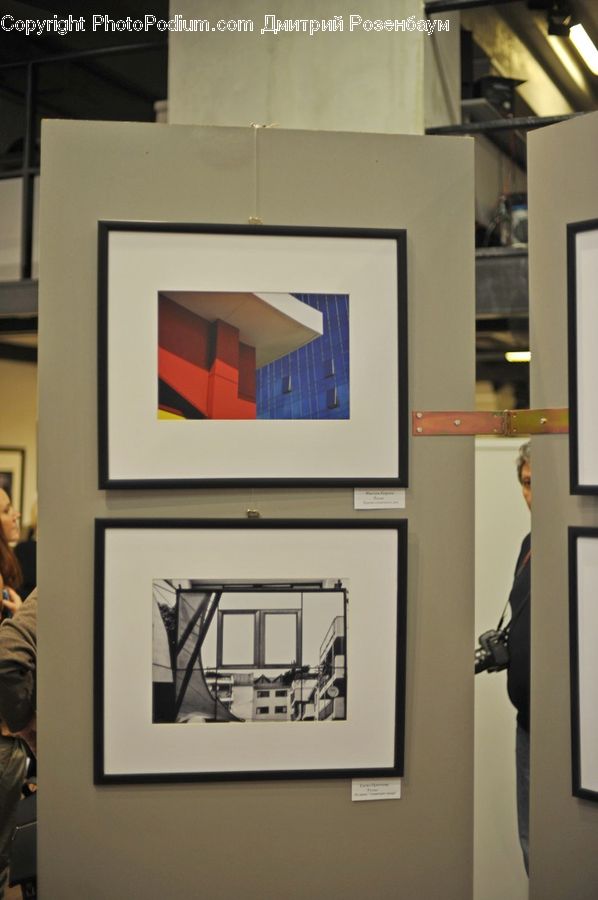 Projection Screen, Screen, Art, Art Gallery, Architecture, Molding, Fence
