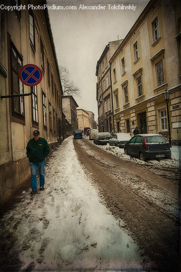 Road, Street, Town, Cobblestone, Pavement, Walkway, Automobile