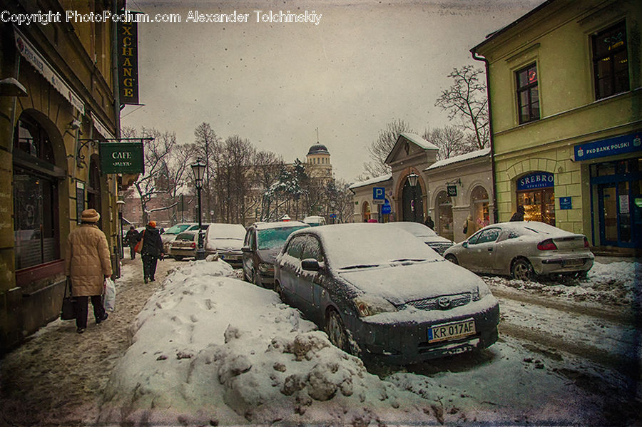 Blizzard, Outdoors, Snow, Weather, Winter, Automobile, Car
