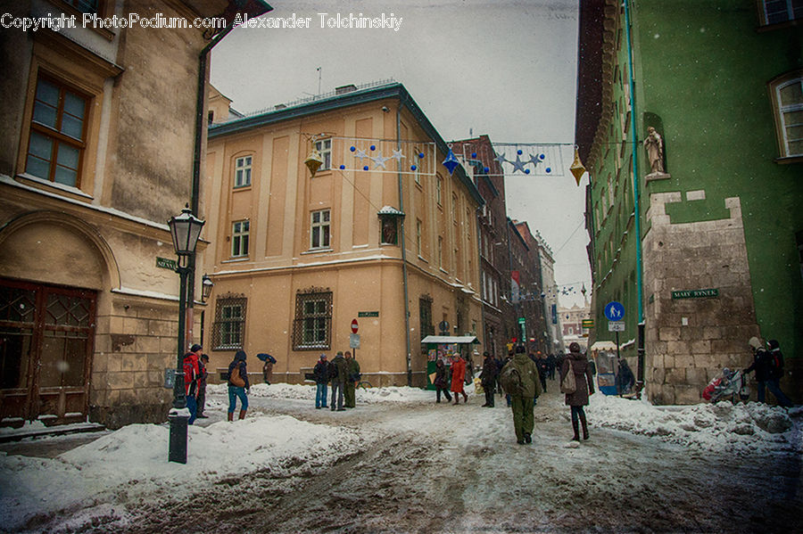 Cobblestone, Pavement, Walkway, Road, Street, Town, City
