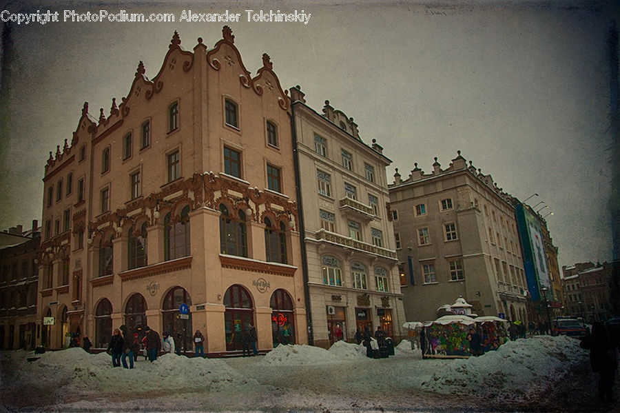 Architecture, Mansion, Building, Apartment Building, High Rise, House, Housing