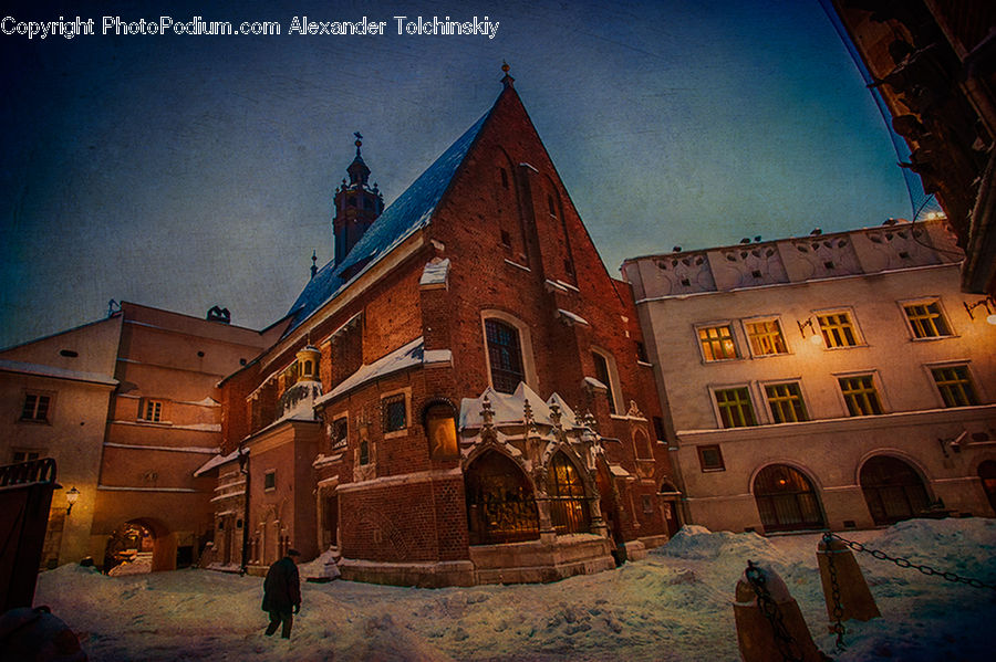 Brick, Architecture, Mansion, Building, Patio, Housing, Monastery