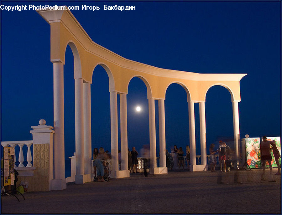 Gazebo, Building, Hotel, Resort