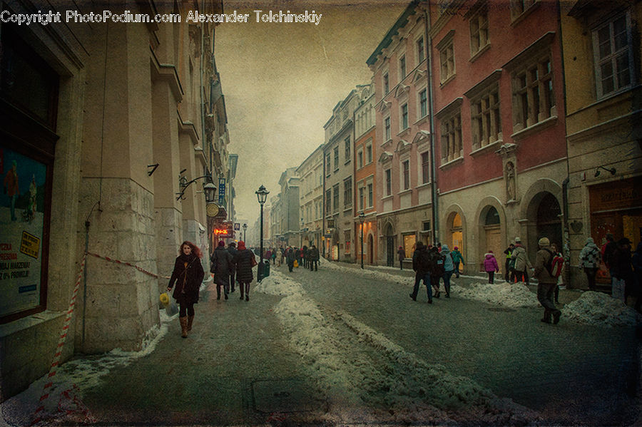 Road, Street, Town, Cobblestone, Pavement, Walkway, Subway