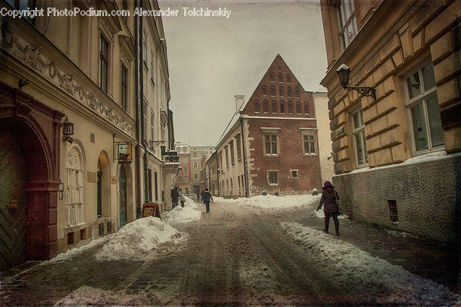 Alley, Alleyway, Road, Street, Town, Brick, Cobblestone