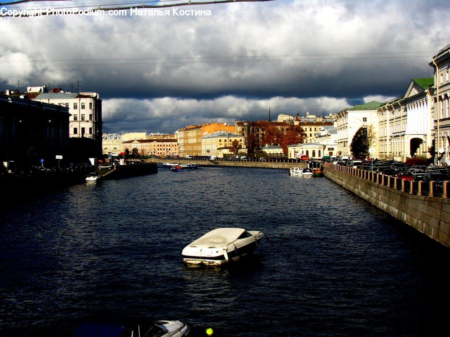 Canal, Outdoors, River, Water, Boat, Yacht, Architecture