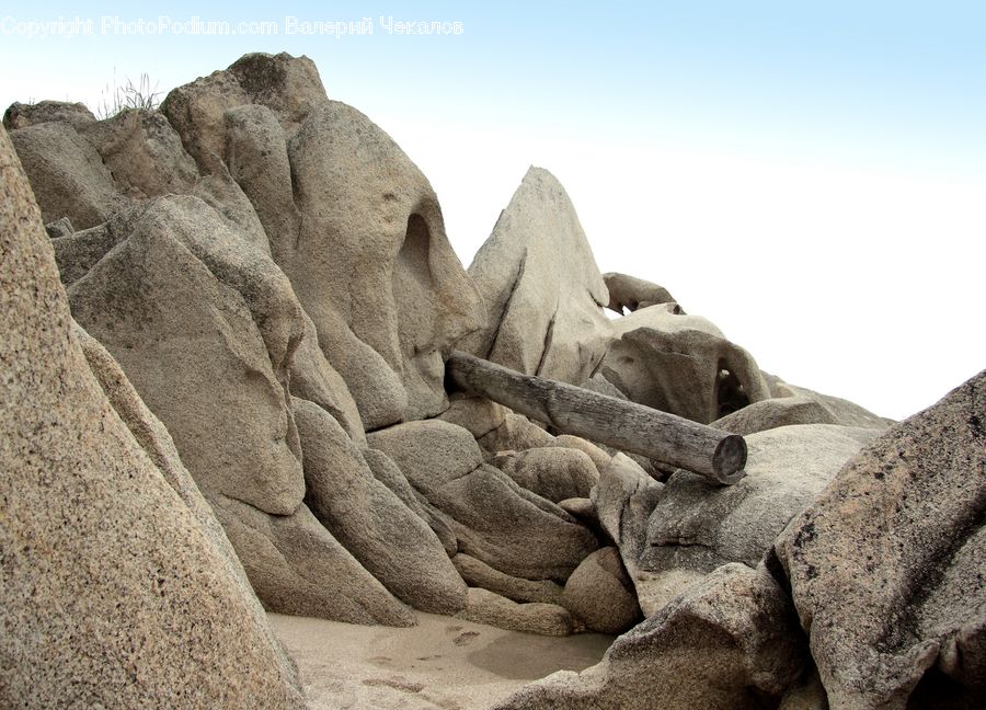 Rock, Ancient Egypt, Outdoors, Sand, Soil, Cliff