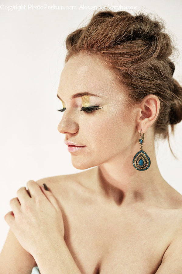 Human, People, Person, Earring, Jewelry, Ornament, Bling