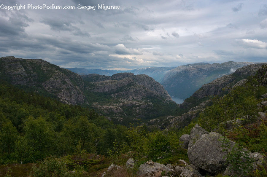 Outdoors, Wilderness, Crest, Mountain, Peak, Rock, Conifer
