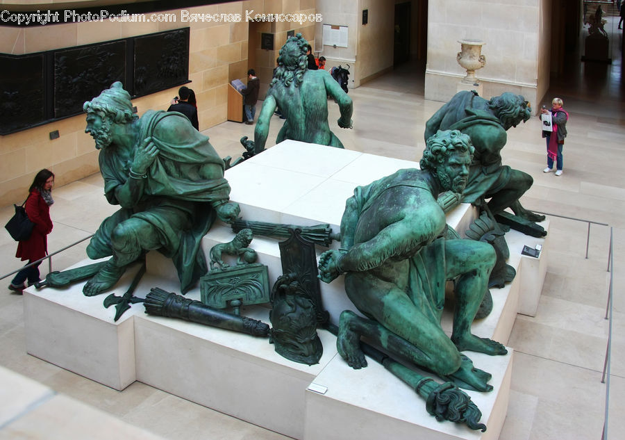 People, Person, Human, Art, Sculpture, Statue, Gargoyle